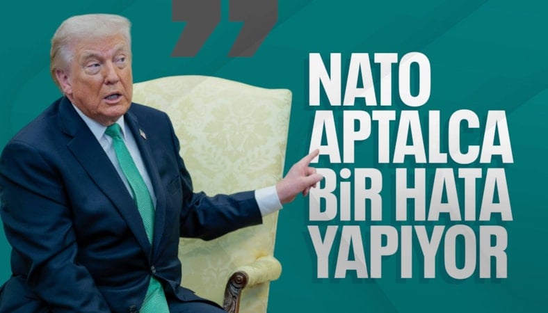 Donald Trump'tan NATO'ya sert tepki