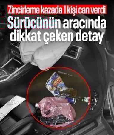 İstanbul'da TEM Otoyolu’nda zincirleme kaza: 1 kişi hayatını kaybetti