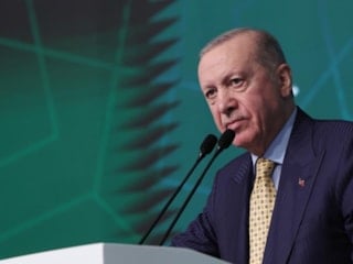 Cumhurbaşkanı Erdoğan basın emekçileriyle iftar programında konuşuyor