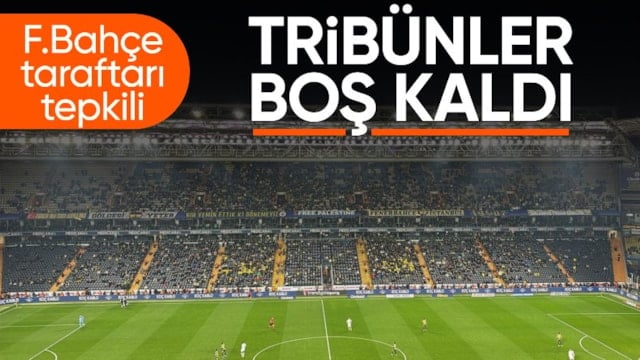 Kadıköy'de tribünler boş kaldı!