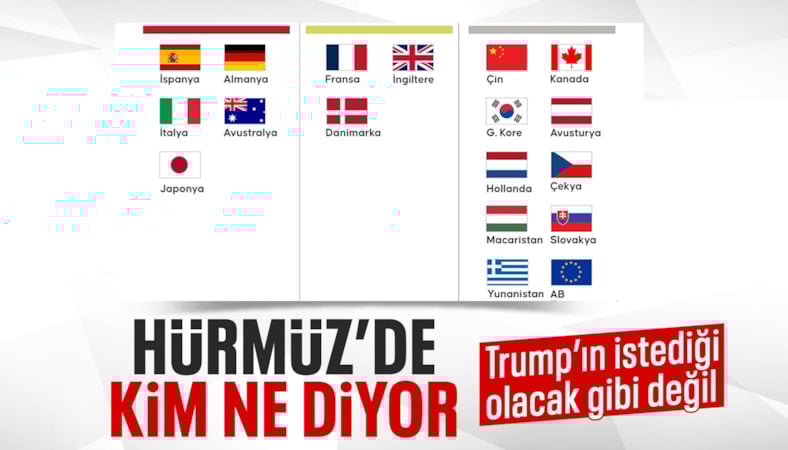 ABD'nin Hürmüz Boğazı koalisyonu çağrısına hangi ülke ne cevap verdi