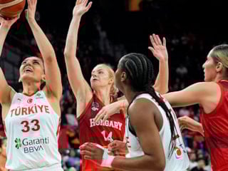 A Milli Kadın Basketbol Takımı, Macaristan'a yenildi