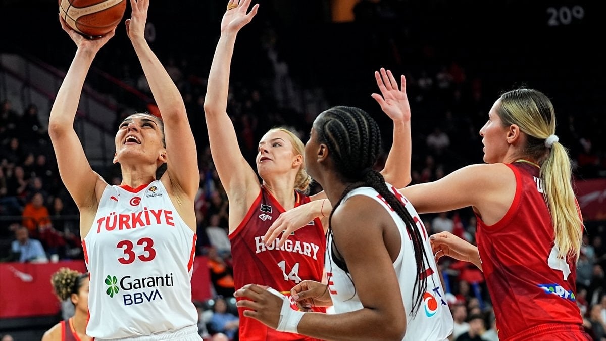 A Milli Kadın Basketbol Takımı, Macaristan'a yenildi