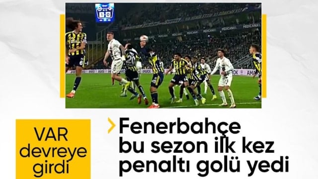 Gaziantep FK, Fenerbahçe karşısında penaltı kazandı
