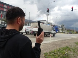 Hatay'da trafikte denetim: Kurallara uymayanlar telefonla arandı