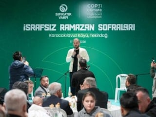 Sıfır Atık Vakfı'nın İsrafsız Ramazan Sofraları Programı'nda son durak Tekirdağ oldu