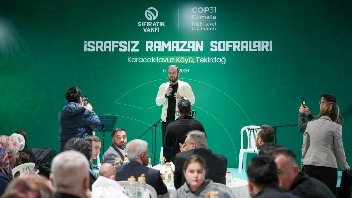 Sıfır Atık Vakfı'nın İsrafsız Ramazan Sofraları Programı'nda son durak Tekirdağ oldu