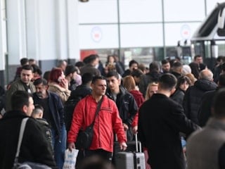 Ankara Terminali'nde Ramazan Bayramı öncesi yoğunluk yaşanıyor