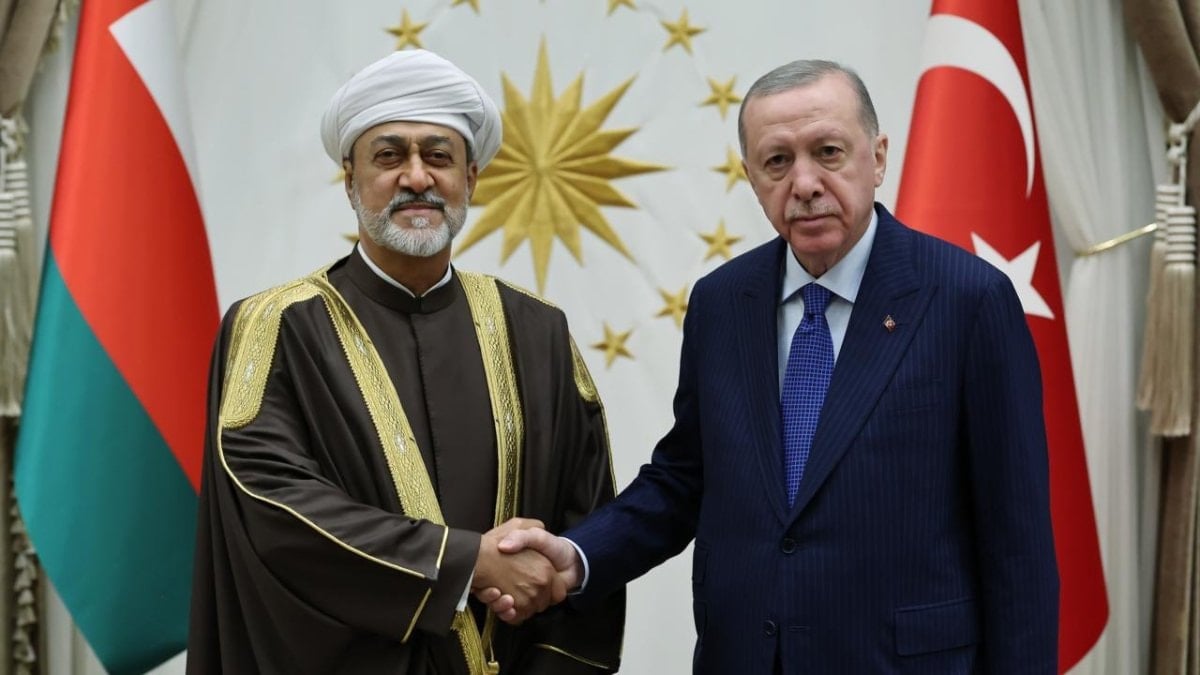 Cumhurbaşkanı Erdoğan, Umman Sultanı Heysem bin Tarık ile görüştü