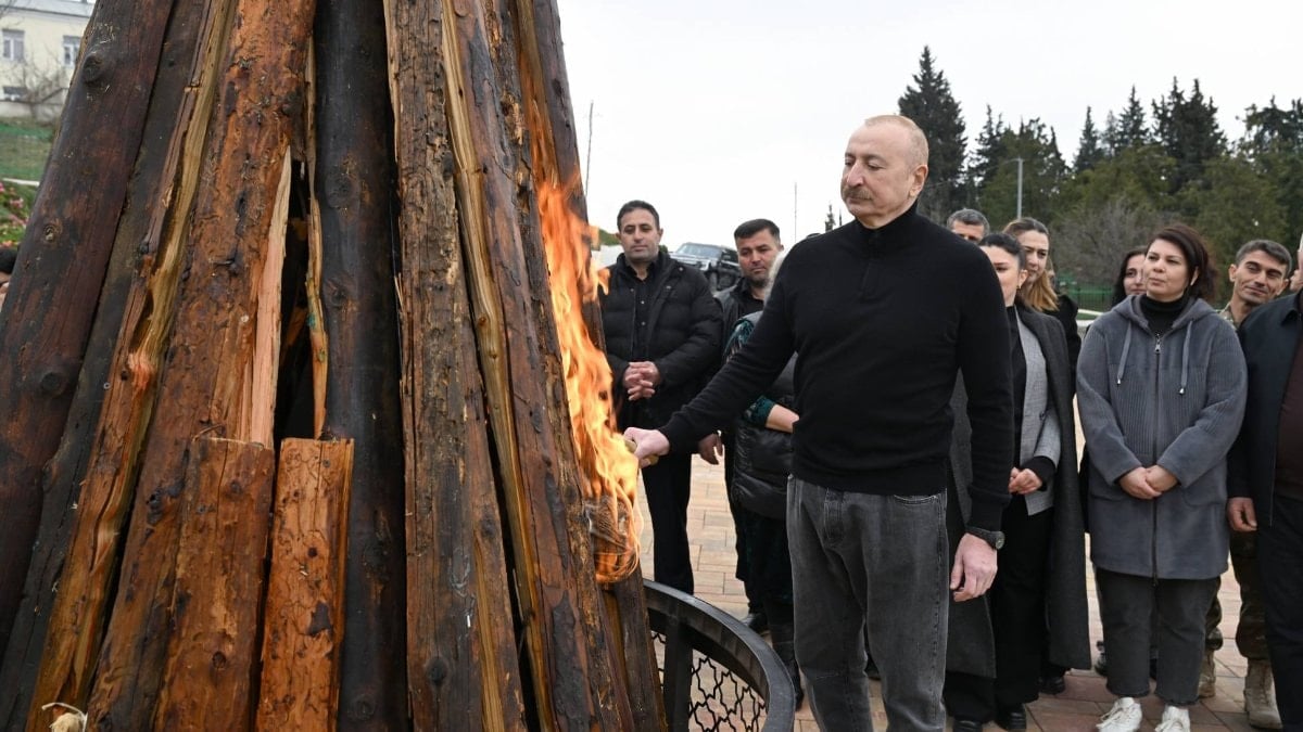 İlham Aliyev, Nevruz ateşini Karabağ'da yaktı