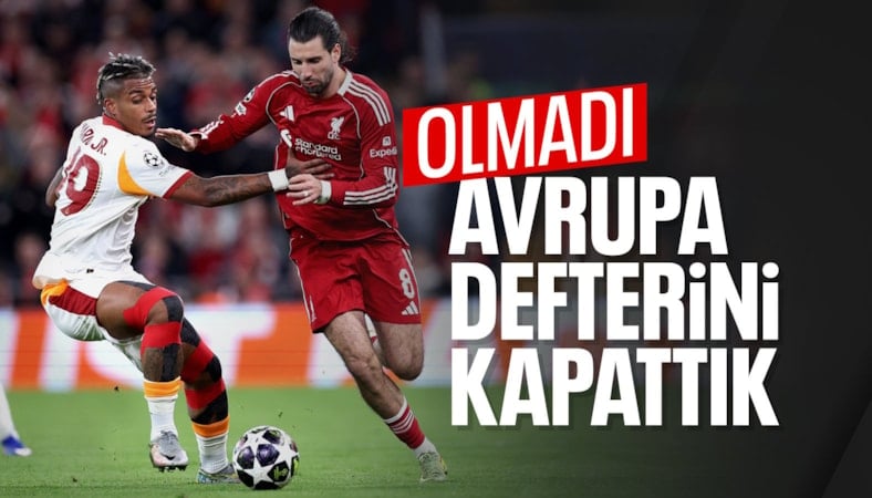 Liverpool'a yenilen Galatasaray, Avrupa'ya veda etti