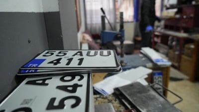 Samsun’da plaka değişiminde rekor: 1 yıllık işlem 20 günde tamamlandı