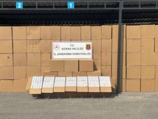 Adana’da 16,4 milyon kaçak makaron ele geçirildi