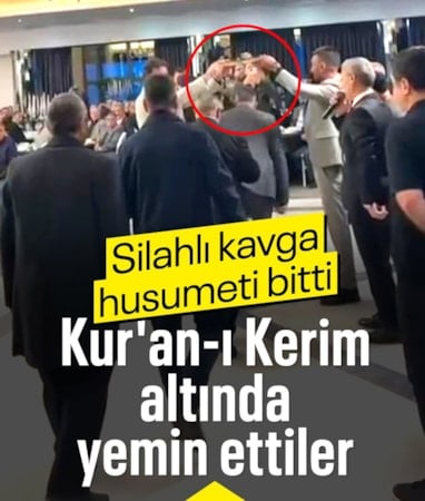 Bursa’daki silahlı kavga, barış yemeğiyle sona erdi