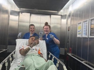 Noa Lang hastaneden son durumunu paylaştı