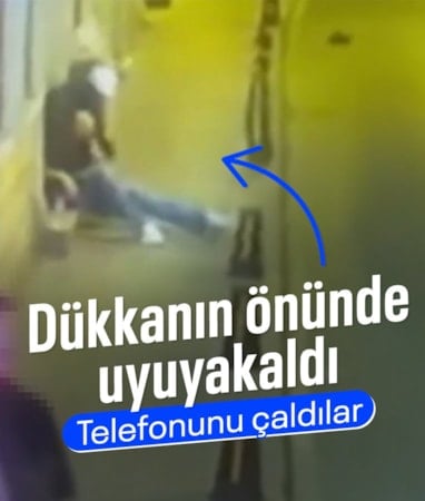 Beyoğlu’nda uyuyan kişinin telefonunu çalan zanlı suçüstü yakalandı