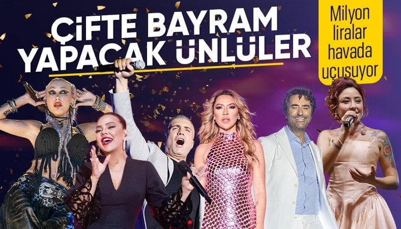 Ramazan Bayramı'nda sahne alacak ünlülerin konser ücretleri dudak uçuklattı