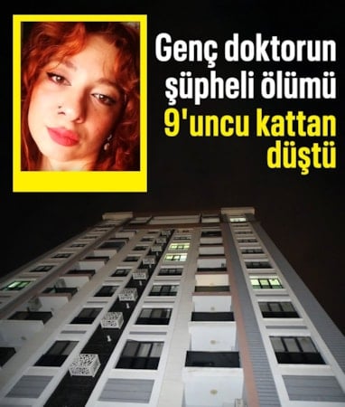 Edirne'de bir kadın 9'uncu kattan düşerek hayatını kaybetti