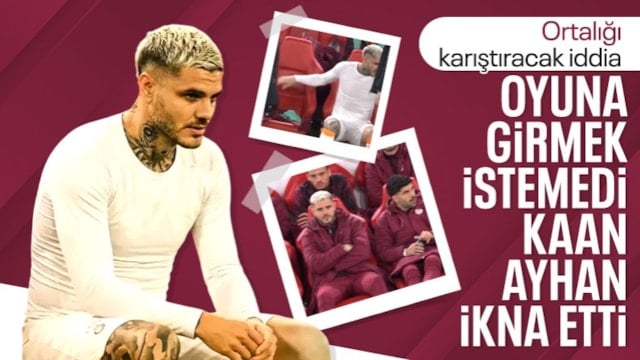 Mauro Icardi oyuna girmek istemedi iddiası
