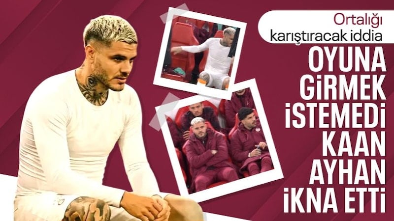 Mauro Icardi oyuna girmek istemedi iddiası