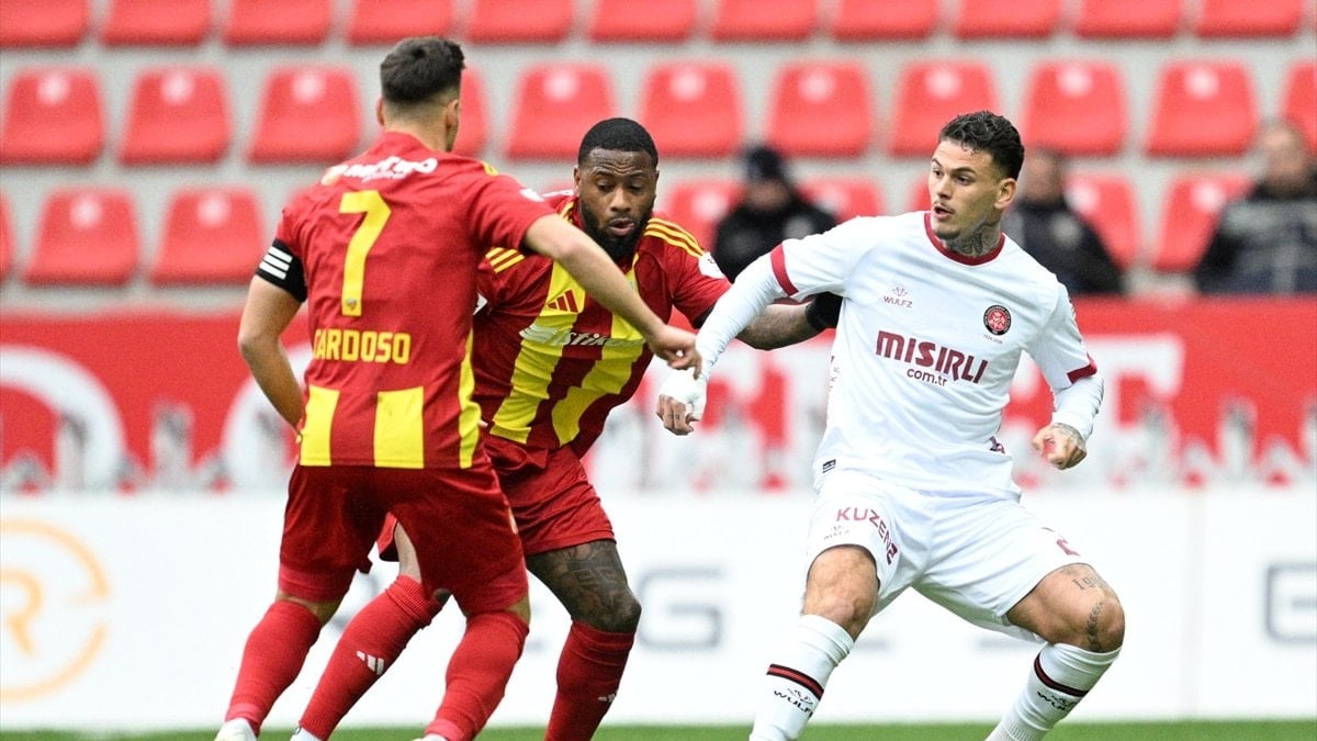 Kayserispor, Fatih Karagümrük'ü tek golle geçti