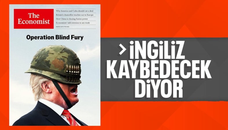 The Economist’ten çarpıcı kapak: Kör Öfke Operasyonu
