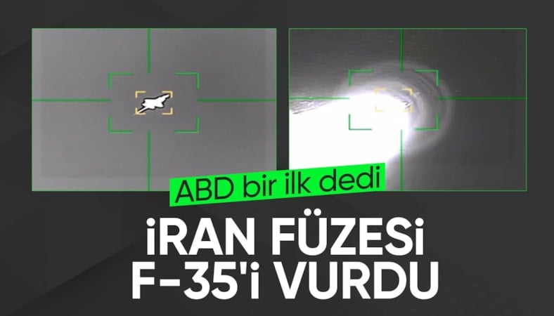 İran, ABD'ye ait F-35'i vurdu: Pilot acil iniş yaptı