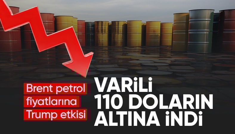 Dalgalanma sürüyor: Brent petrol 110 doların altına geriledi