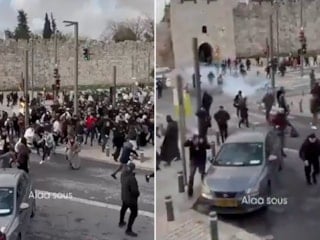 İsrail askerleri Mescid-i Aksa'yı kapattı: Sert müdahalede bulundular