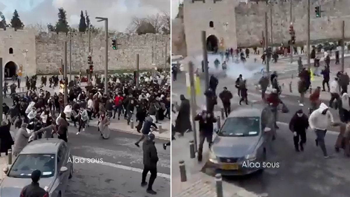 İsrail askerleri Mescid-i Aksa'yı kapattı: Sert müdahalede bulundular