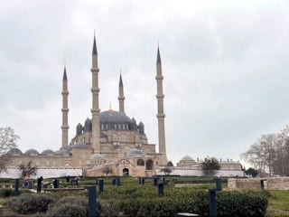 Selimiye'de 4 yıl aranın ardından ilk bayram namazı