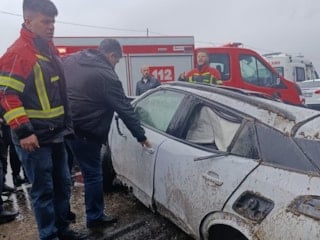 Bingöl’de kaza: 5 kişi yaralandı