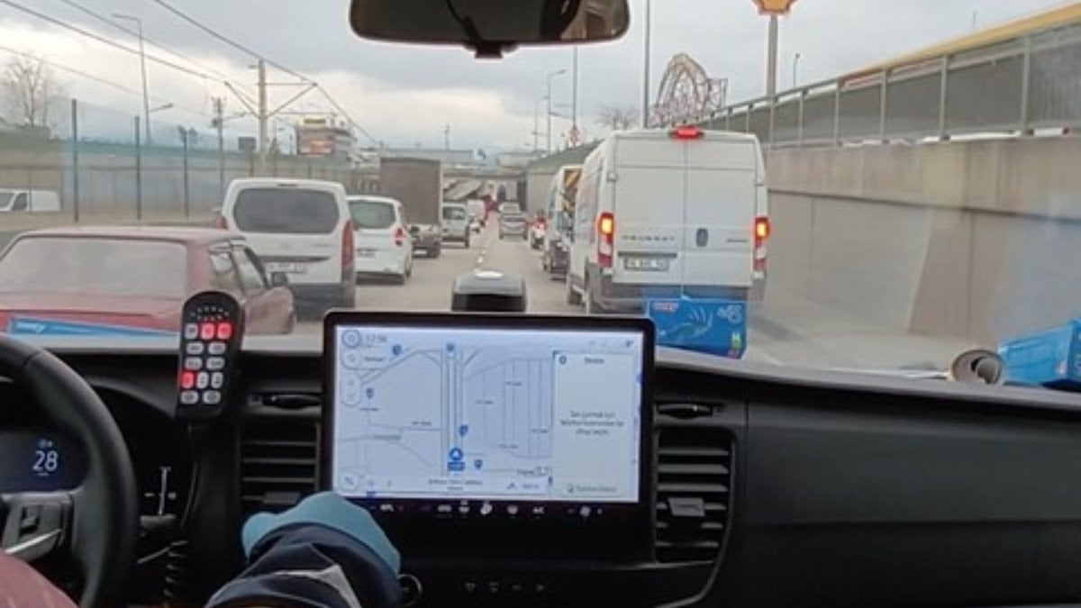 Bursa'da trafikte fermuar sistemi hayat kurtardı