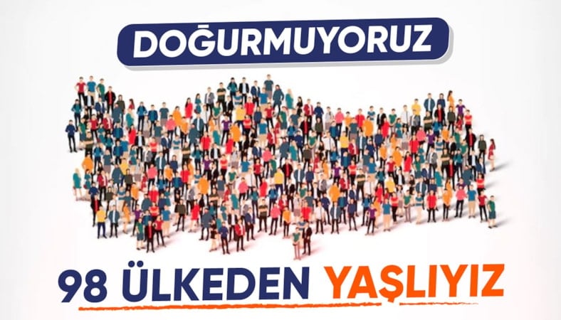 Türkiye'nin yaşlı nüfusu 98 ülkeyi geçti