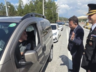 Marmaris ve Çeşme'de bayram yoğunluğu