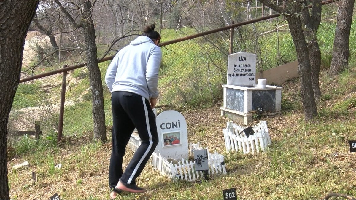 Bursa'da Türkiye'nin ilk evcil hayvan mezarlığına bayram ziyareti