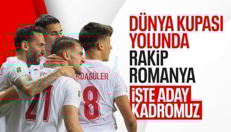 A Milli Futbol Takımı'nın aday kadrosu açıklandı