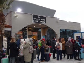 Balıkesir'de hudut kapısında 'Midilli' yoğunluğu bu bayram düşüş gösterdi