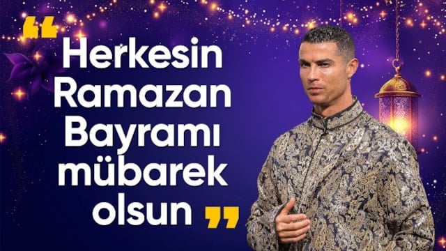 Cristiano Ronaldo: Herkesin Ramazan Bayramı mübarek olsun