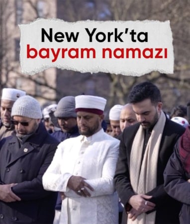 New York Belediye Başkanı Zohran Mamdani, Brooklyn’de bayram namazı kıldı