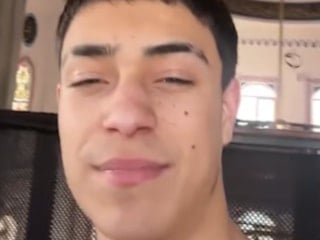 Bursa'da cami içerisinde TikTok videosu çekti