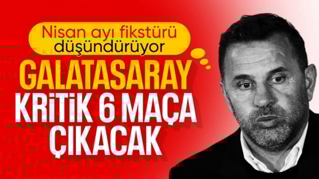 Galatasaray'ı yoğun bir fikstür bekliyor!