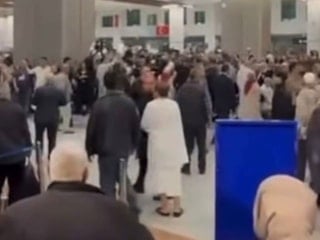 Gaziantep Havalimanı'nda yaşanan kavga çevreyi savaş alanına çevirdi