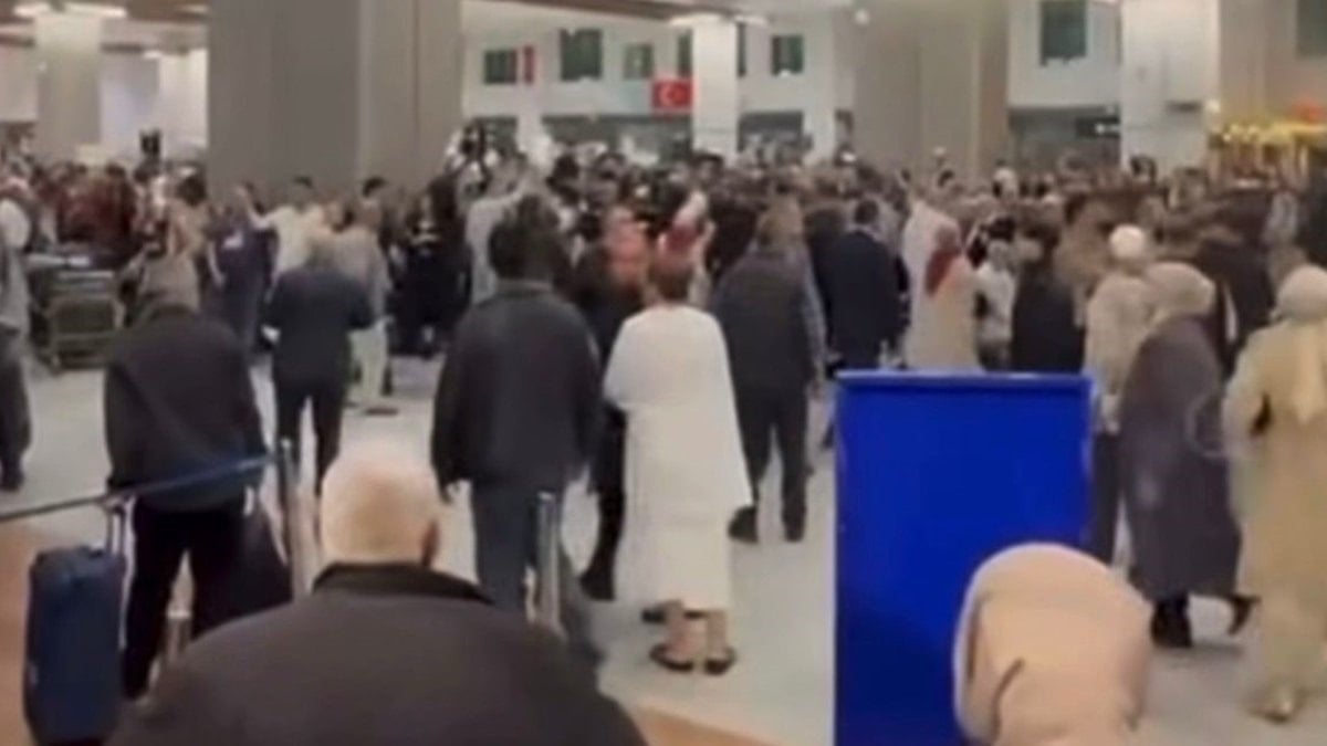 Gaziantep Havalimanı'nda yaşanan kavga çevreyi savaş alanına çevirdi