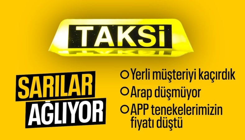 Sarılar boşta kaldı: Müşteri seçen taksiciler şimdi bulamıyor
