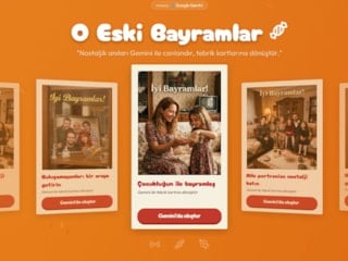 Gemini ile bayram görseli oluşturma 2026: İşte "O Eski Bayramlar" görselleri