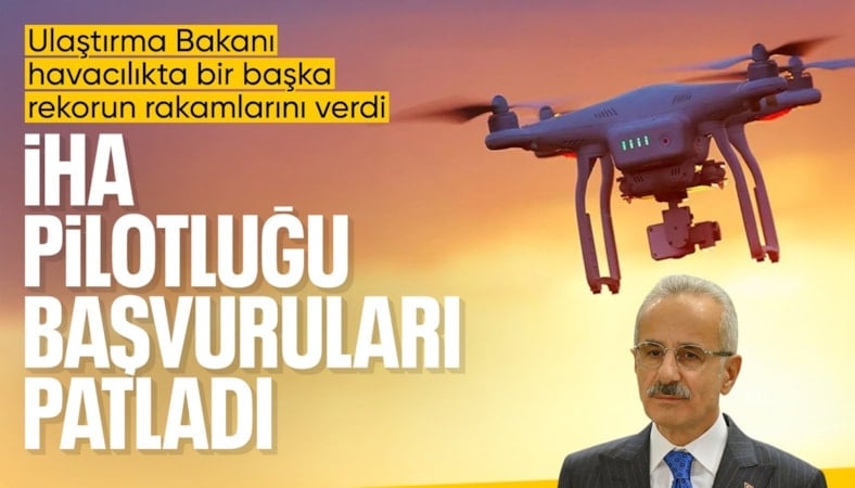 İHA PİLOTU OLMAK İSTEYENLERDE REKOR ARTIŞ