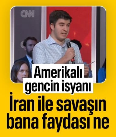 ABD'li genç isyan etti: Dünyanın öbür ucundaki bir savaşın bana faydası ne