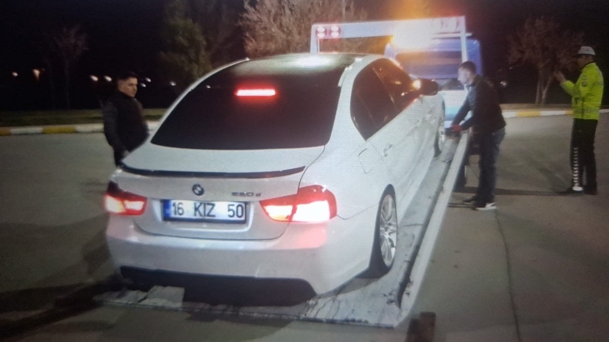 Tokat’ta abartı egzoz kullanan sürücüye ceza yağdı