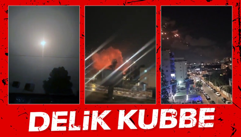 Demir Kubbe işlevini yitirdi: İran füzeleri İsrail'i vurdu